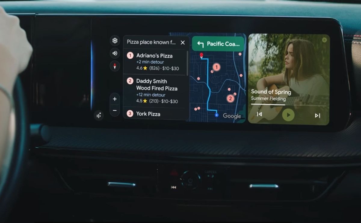Google incorpora la IA Gemini en Android Auto