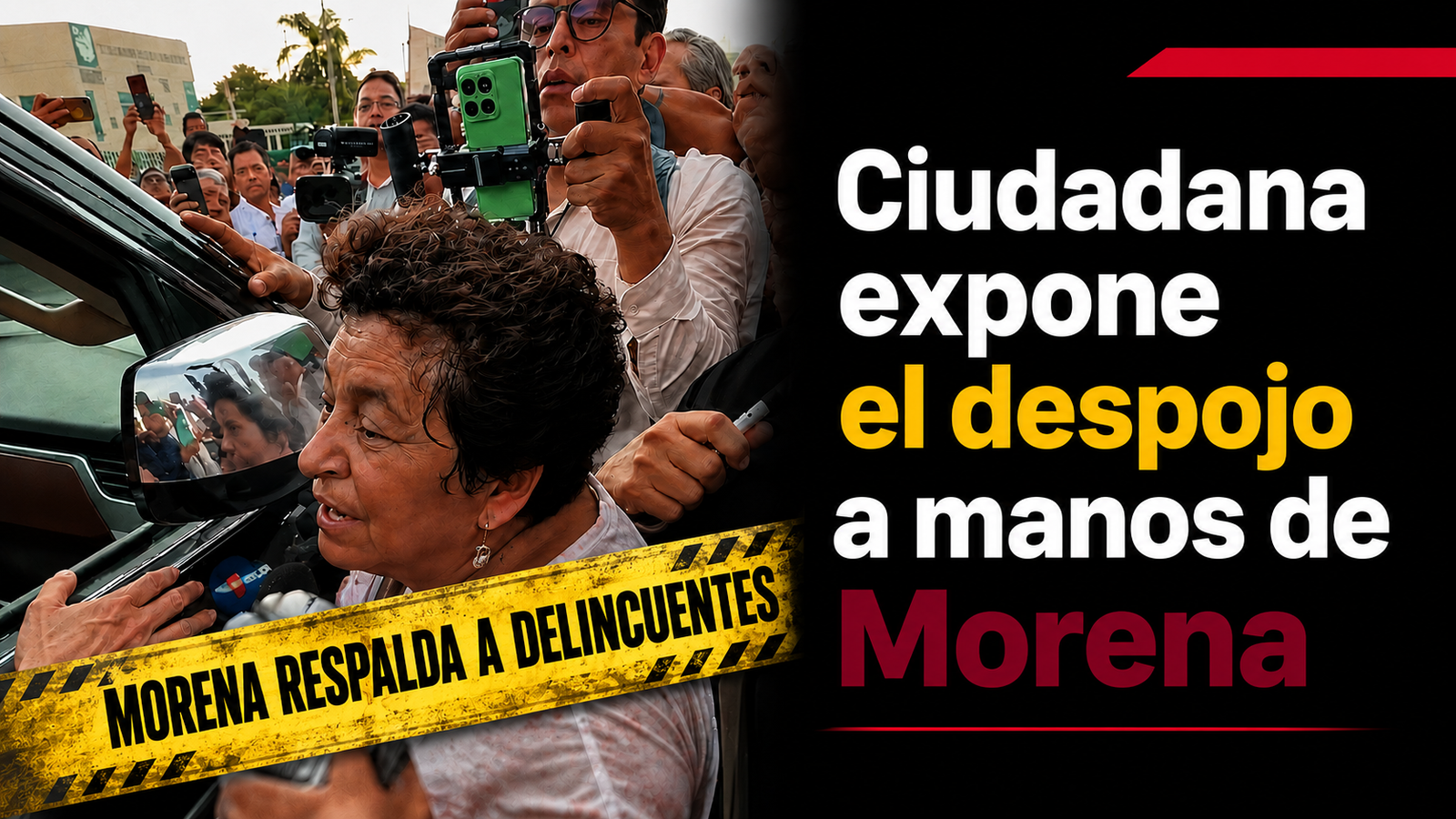 “¡Quiero solución, no visitas!”: Ciudadana encarcela el discurso de Morena y expone la impunidad del despojo frente a la Presidenta de México
